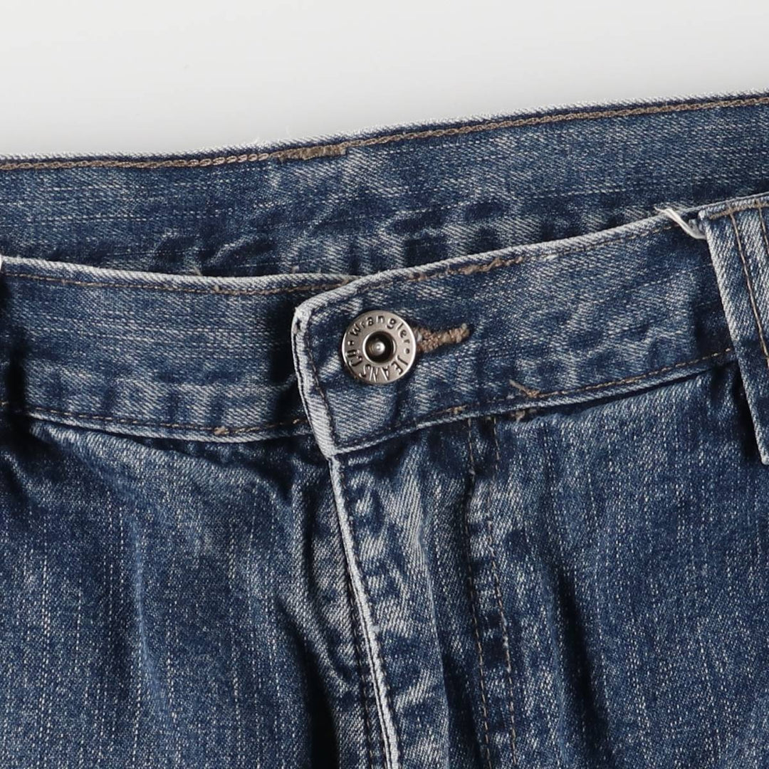 WRG JEAN CO Men's Denim Cargo Shorts, Size W34 cotton navy blue type Vintage Second Hand