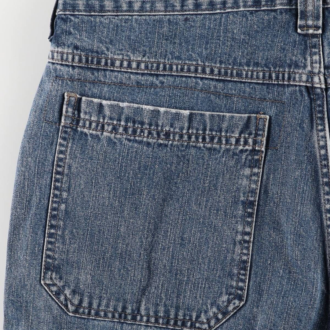 WRG JEAN CO Men's Denim Cargo Shorts, Size W34 cotton navy blue type Vintage Second Hand