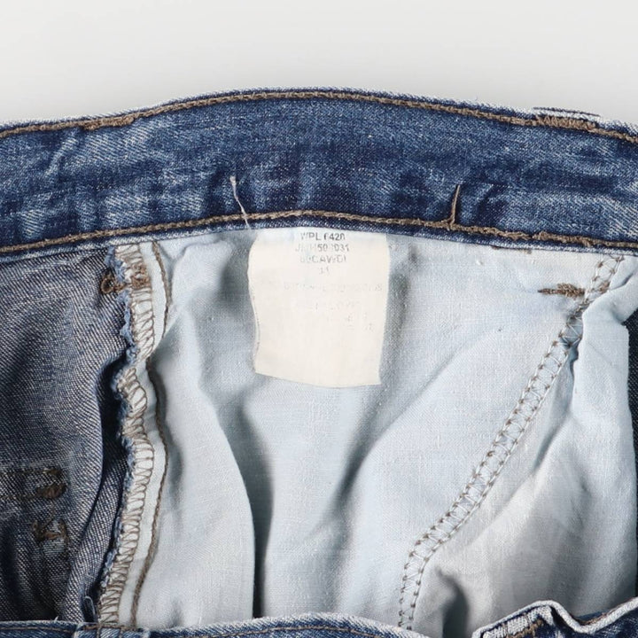 Men's denim cargo shorts, size W36 unclear navy blue type Vintage Second Hand