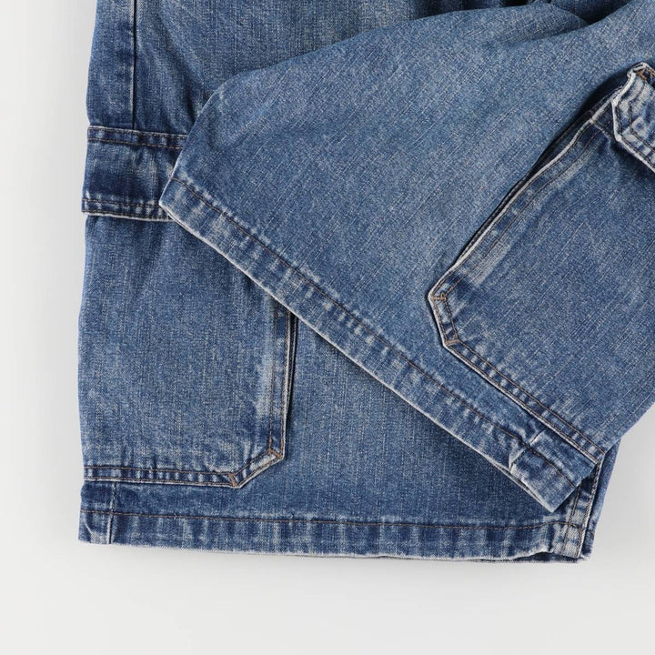 Men's denim cargo shorts, size W36 unclear navy blue type Vintage Second Hand