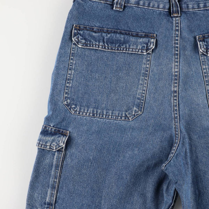 Men's denim cargo shorts, size W36 unclear navy blue type Vintage Second Hand