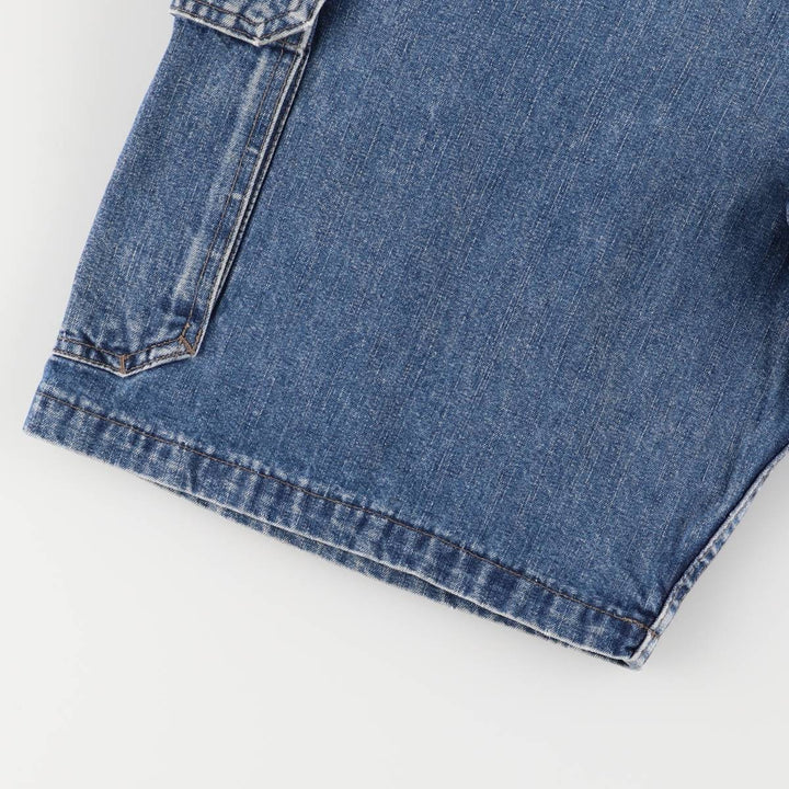 Men's denim cargo shorts, size W36 unclear navy blue type Vintage Second Hand