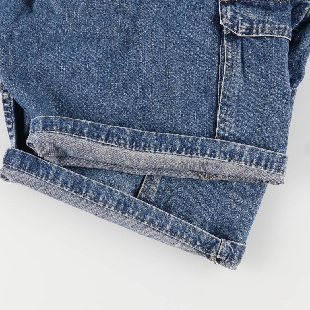 Men's denim cargo shorts, size W36 unclear navy blue type Vintage Second Hand