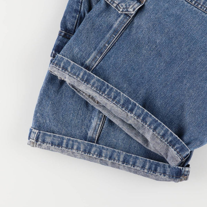 Men's denim cargo shorts, size W36 unclear navy blue type Vintage Second Hand