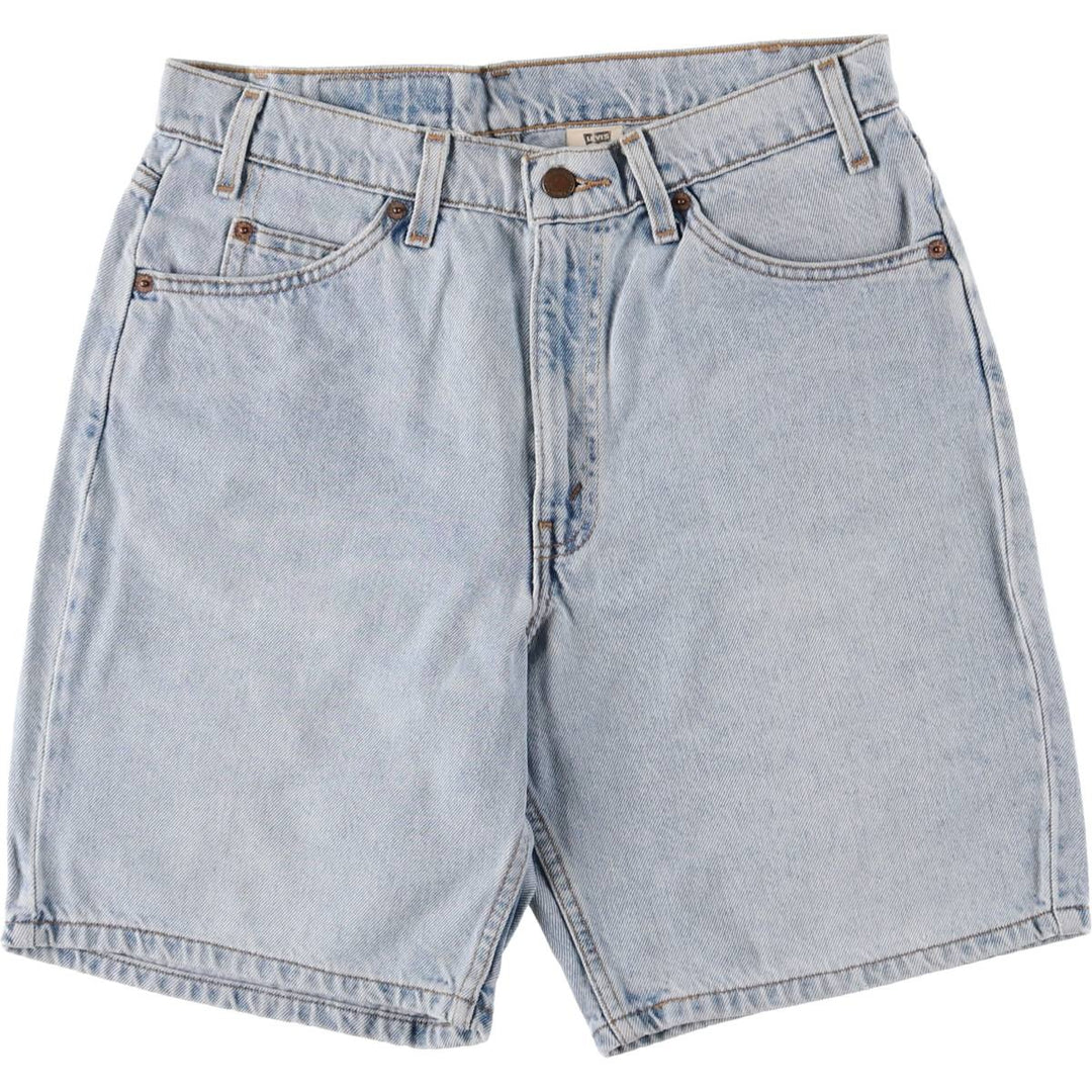 Levi's 550 Relaxed Fit Denim Shorts with Orange Tab, Men's Size 32 cotton Blue type light blue Vintage Second Hand