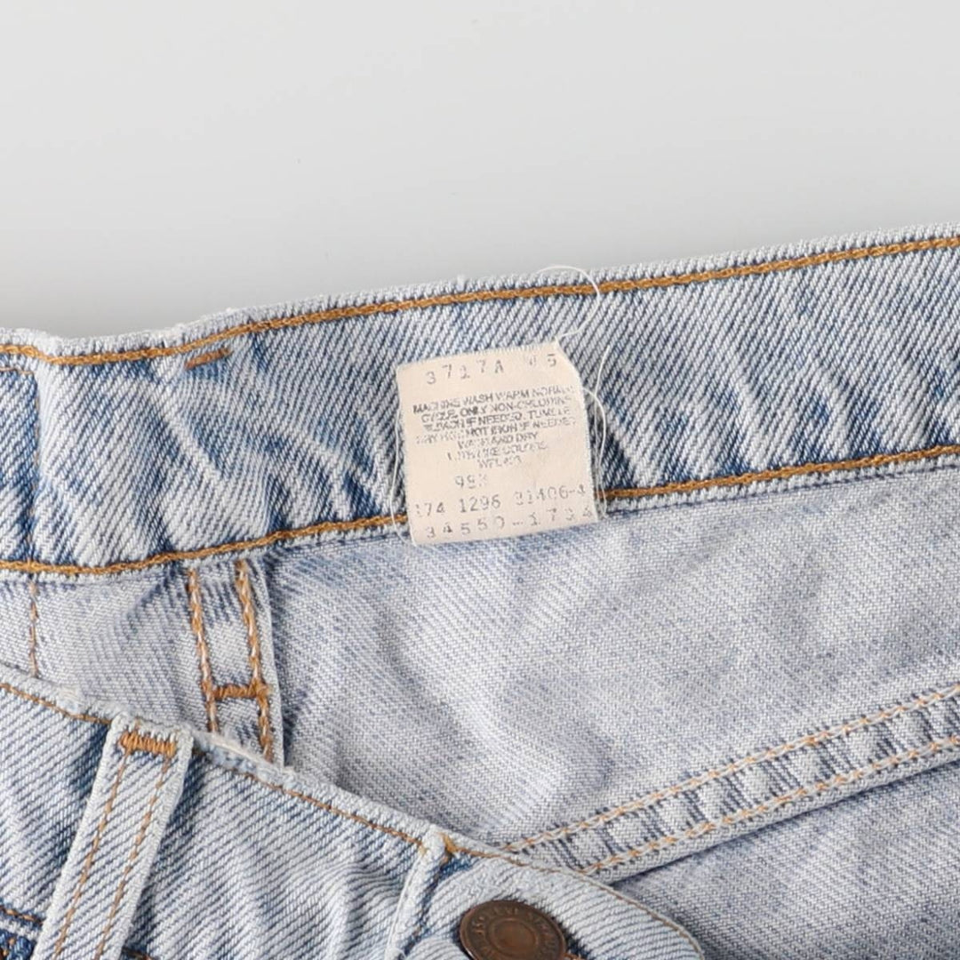 Levi's 550 Relaxed Fit Denim Shorts with Orange Tab, Men's Size 32 cotton Blue type light blue Vintage Second Hand