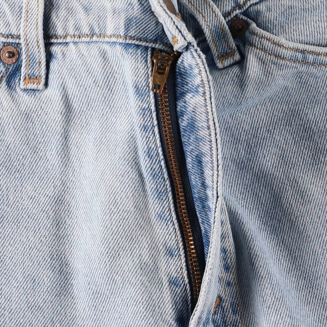 Levi's 550 Relaxed Fit Denim Shorts with Orange Tab, Men's Size 32 cotton Blue type light blue Vintage Second Hand