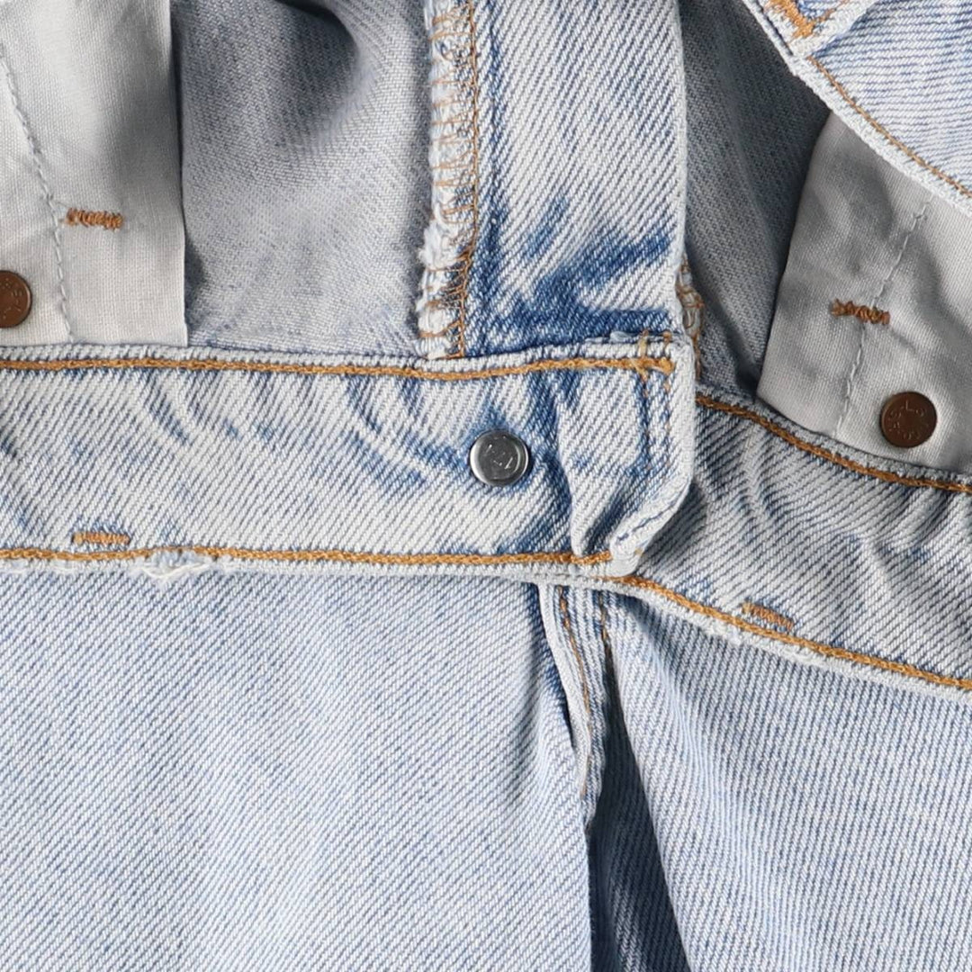 Levi's 550 Relaxed Fit Denim Shorts with Orange Tab, Men's Size 32 cotton Blue type light blue Vintage Second Hand