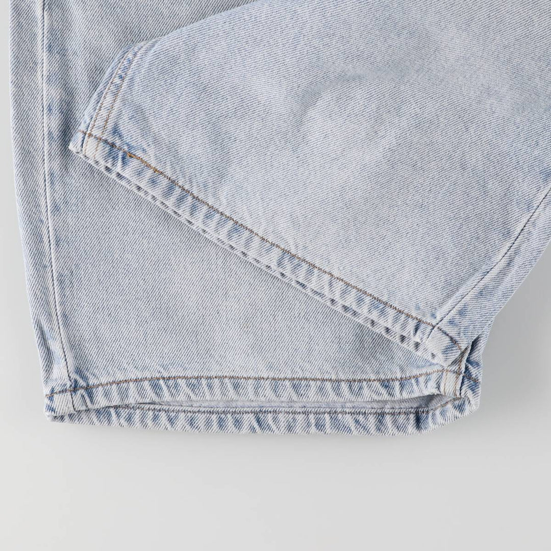 Levi's 550 Relaxed Fit Denim Shorts with Orange Tab, Men's Size 32 cotton Blue type light blue Vintage Second Hand