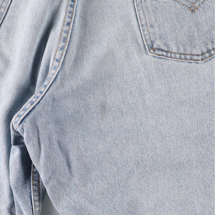 Levi's 550 Relaxed Fit Denim Shorts with Orange Tab, Men's Size 32 cotton Blue type light blue Vintage Second Hand