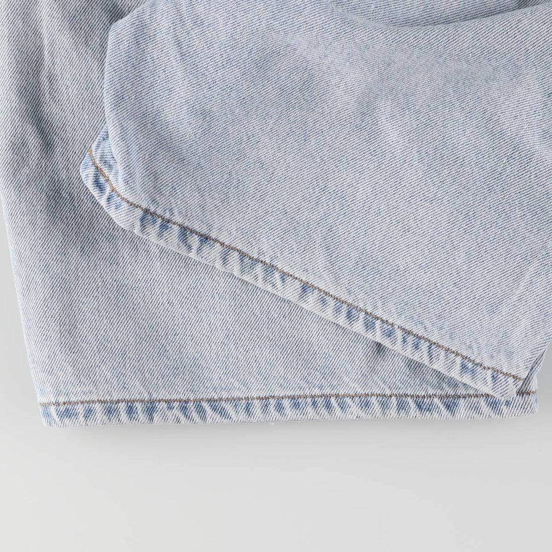 Levi's 550 Relaxed Fit Denim Shorts with Orange Tab, Men's Size 32 cotton Blue type light blue Vintage Second Hand