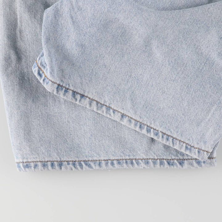 Levi's 550 Relaxed Fit Denim Shorts with Orange Tab, Men's Size 32 cotton Blue type light blue Vintage Second Hand