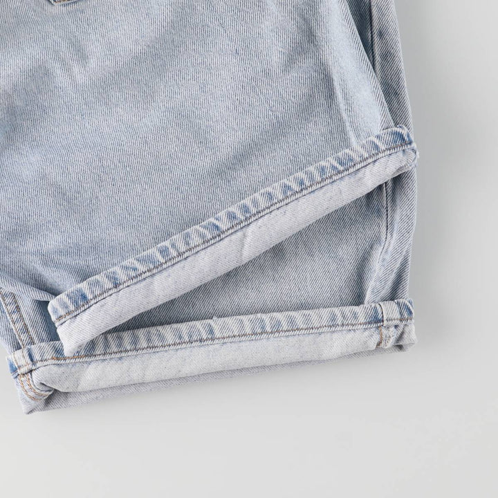 Levi's 550 Relaxed Fit Denim Shorts with Orange Tab, Men's Size 32 cotton Blue type light blue Vintage Second Hand
