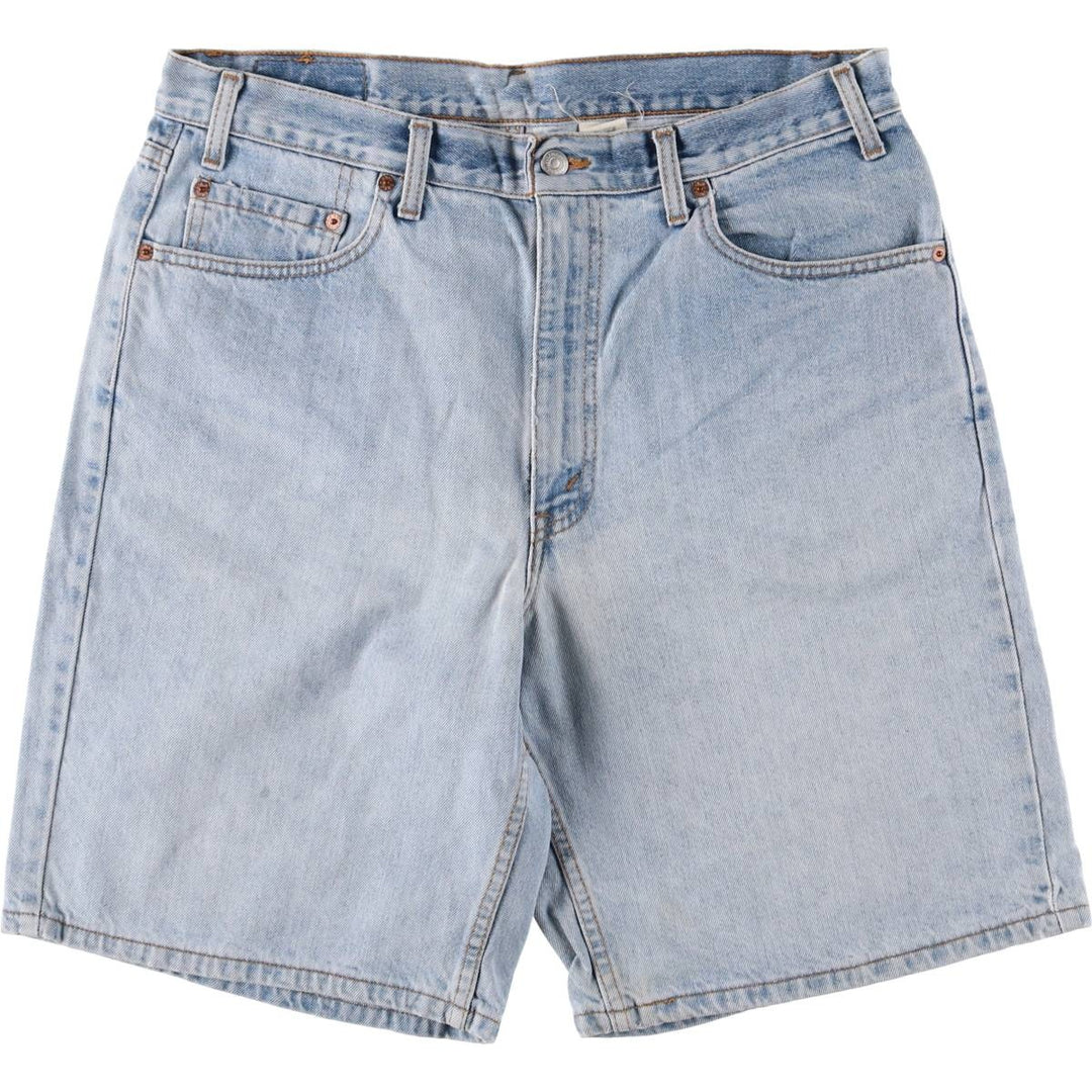 Levi's 550 Relaxed Fit Denim Shorts, Made in Canada, Men's Size W37 cotton blue type Vintage Second Hand