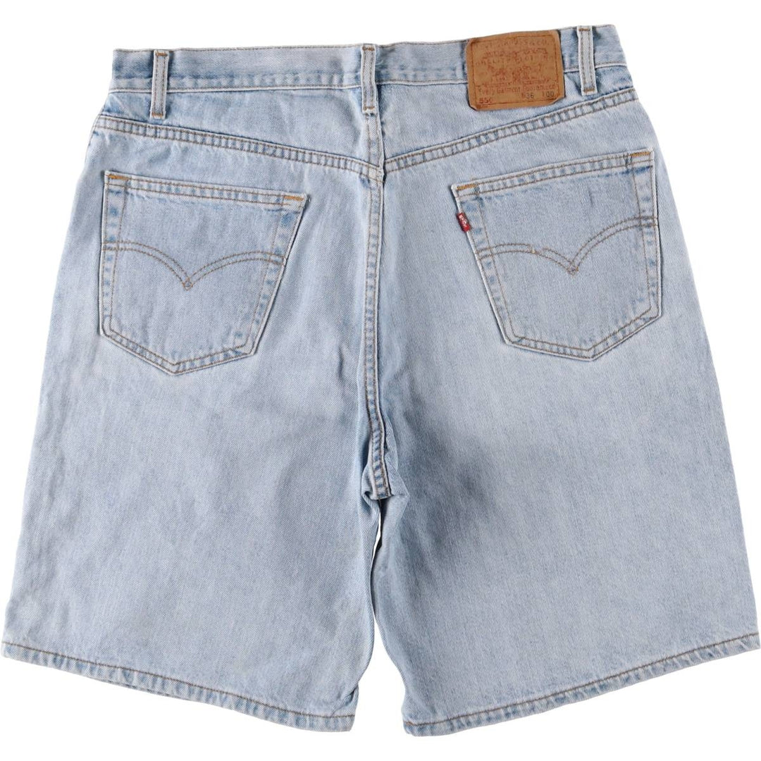 Levi's 550 Relaxed Fit Denim Shorts, Made in Canada, Men's Size W37 cotton blue type Vintage Second Hand