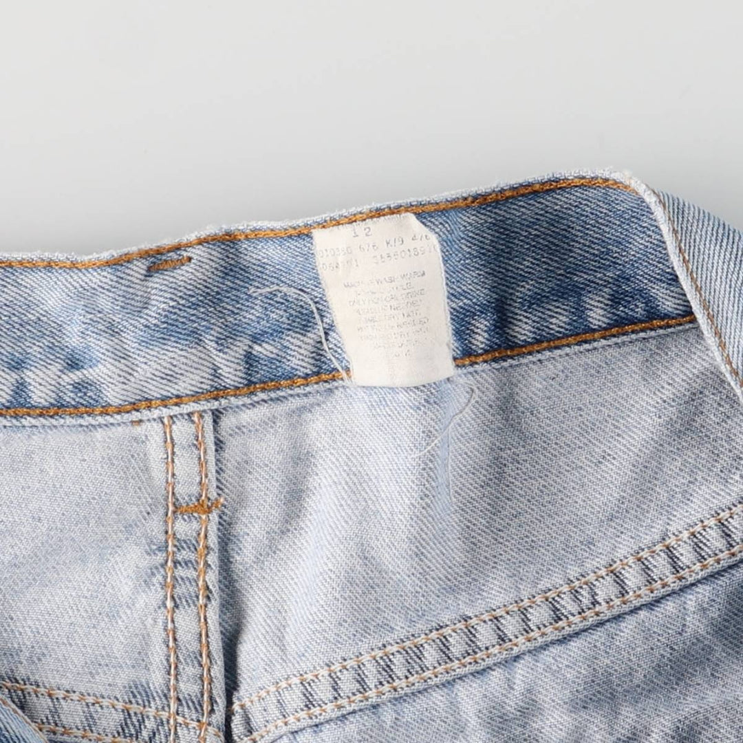 Levi's 550 Relaxed Fit Denim Shorts, Made in Canada, Men's Size W37 cotton blue type Vintage Second Hand