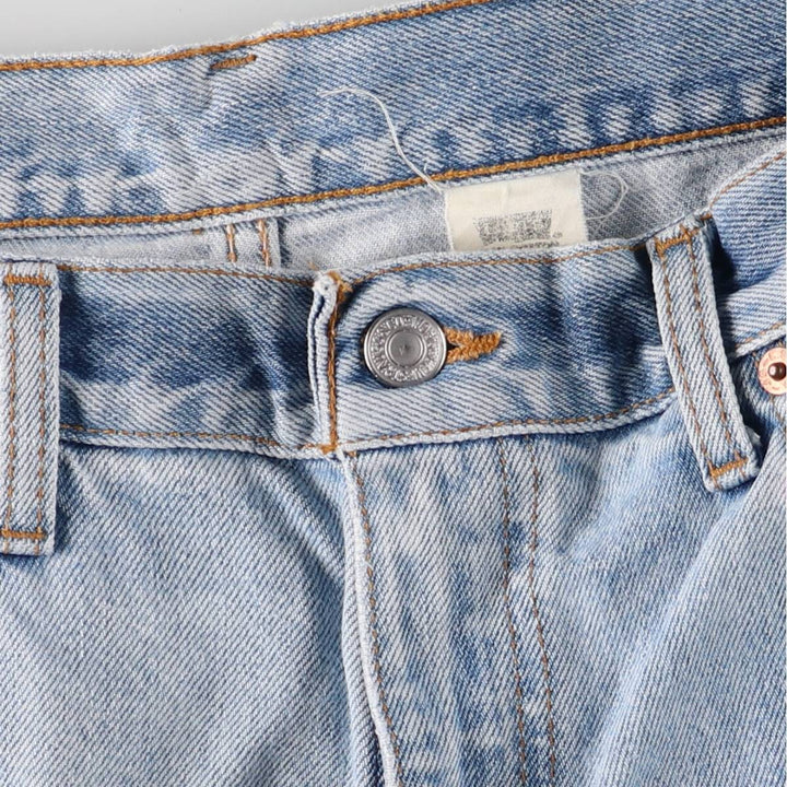 Levi's 550 Relaxed Fit Denim Shorts, Made in Canada, Men's Size W37 cotton blue type Vintage Second Hand
