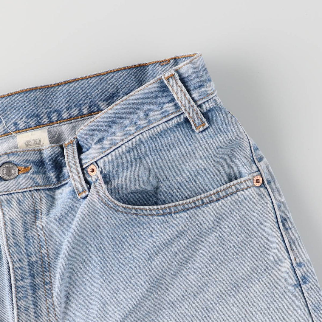 Levi's 550 Relaxed Fit Denim Shorts, Made in Canada, Men's Size W37 cotton blue type Vintage Second Hand