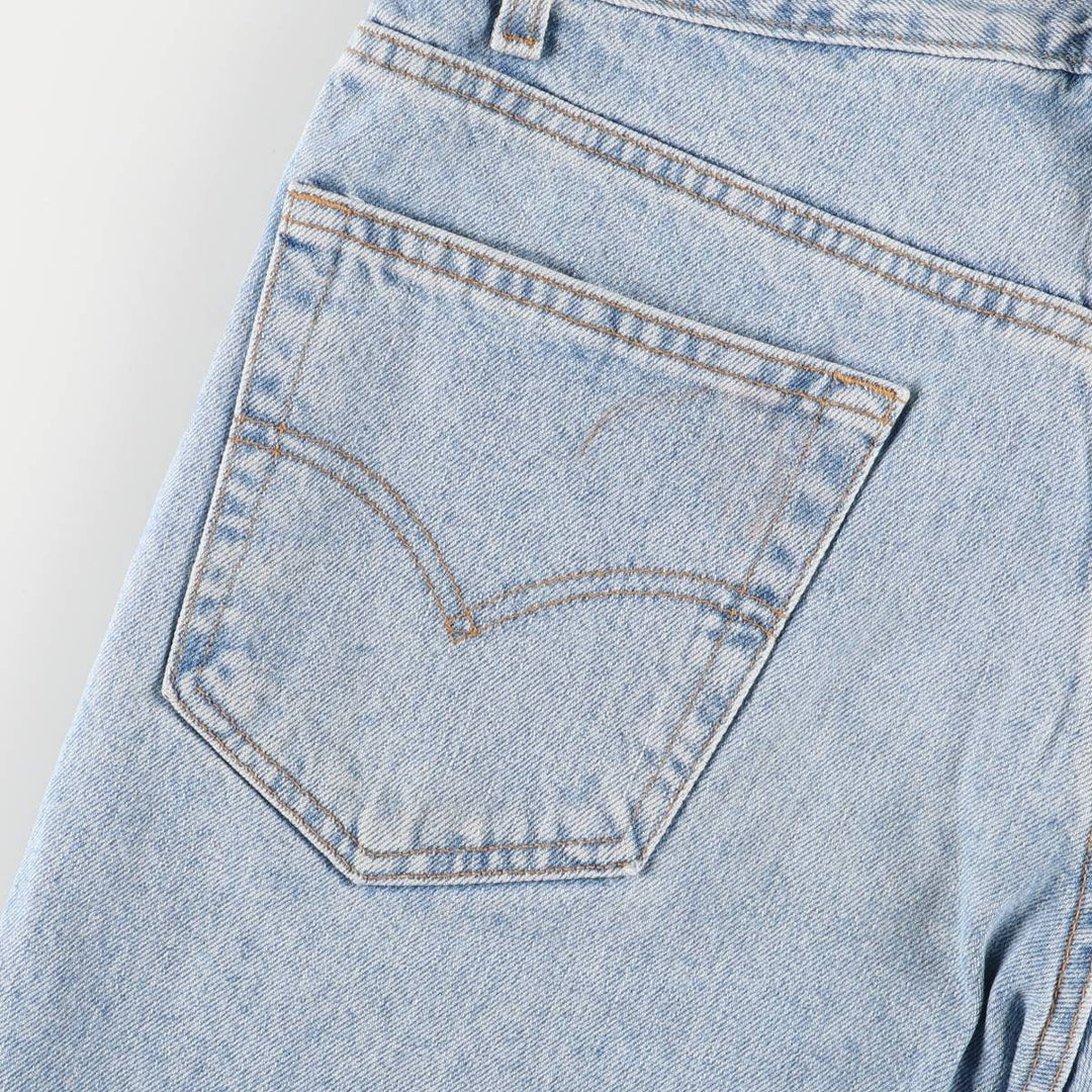 Levi's 550 Relaxed Fit Denim Shorts, Men's Size W33 cotton Blue type light blue Vintage Second Hand