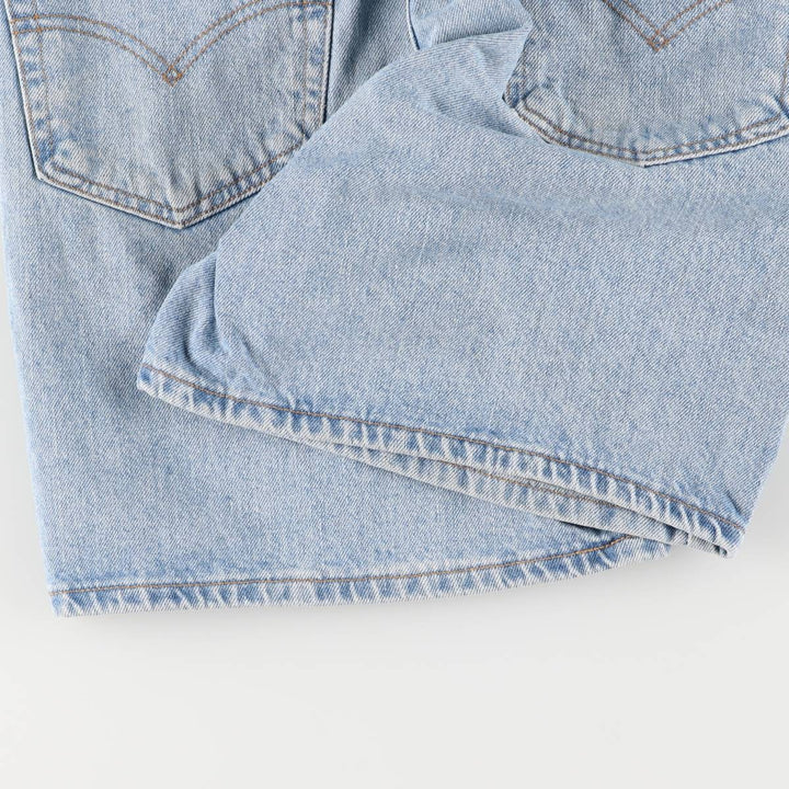 Levi's 550 Relaxed Fit Denim Shorts, Men's Size W33 cotton Blue type light blue Vintage Second Hand