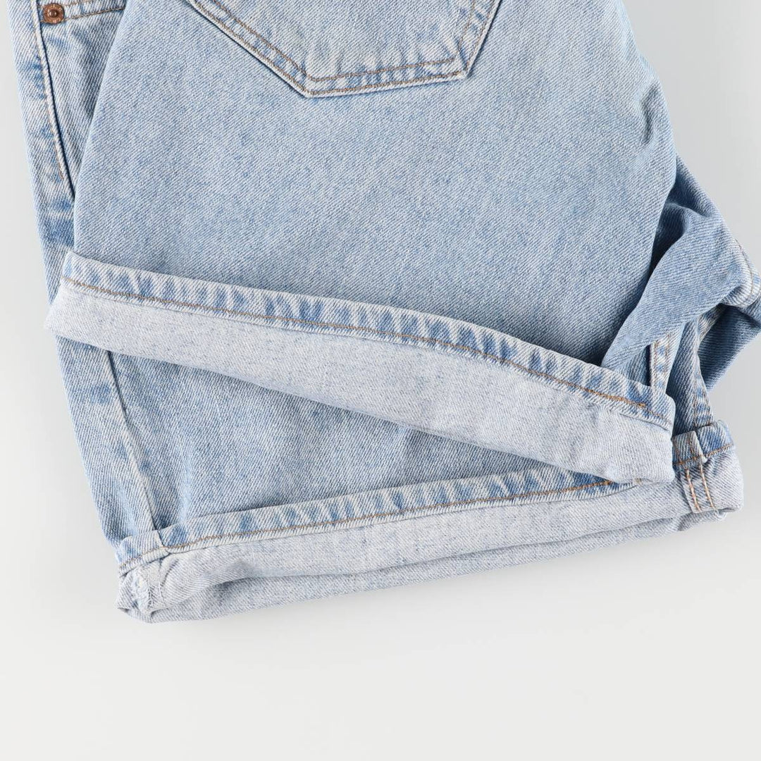 Levi's 550 Relaxed Fit Denim Shorts, Men's Size W33 cotton Blue type light blue Vintage Second Hand