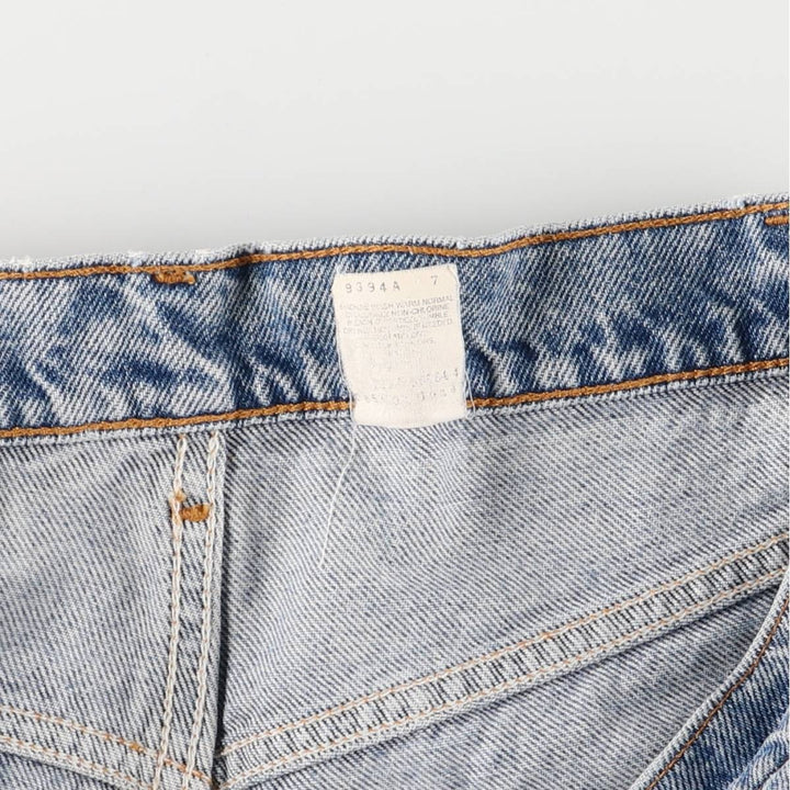 Levi's 550 Relaxed Fit Denim Shorts with Orange Tab, Men's Size 33 unclear blue type Vintage Second Hand