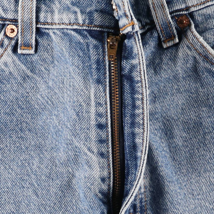 Levi's 550 Relaxed Fit Denim Shorts with Orange Tab, Men's Size 33 unclear blue type Vintage Second Hand