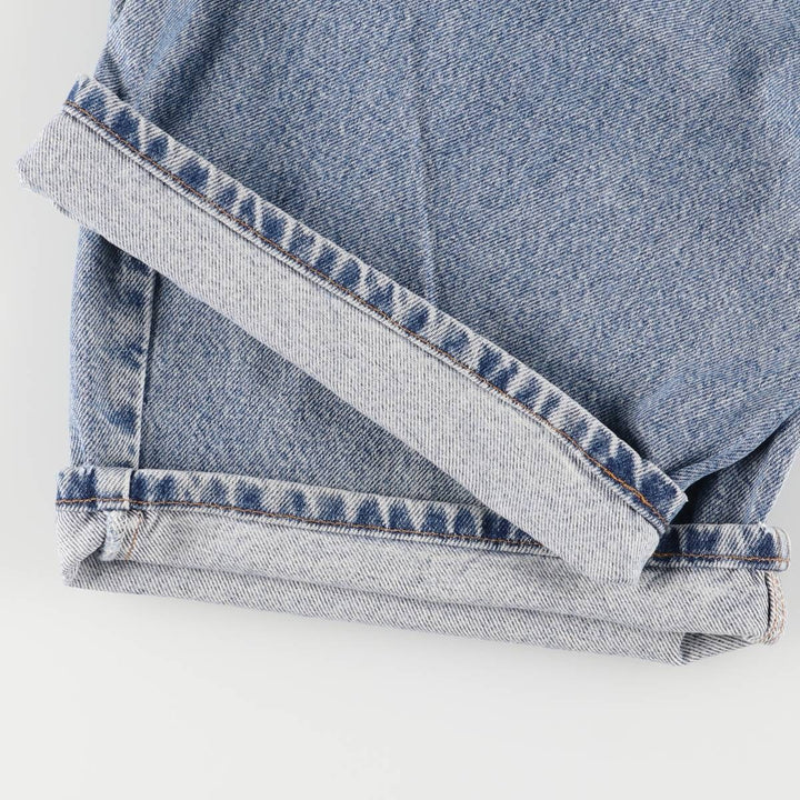 Levi's 550 Relaxed Fit Denim Shorts with Orange Tab, Men's Size 33 unclear blue type Vintage Second Hand