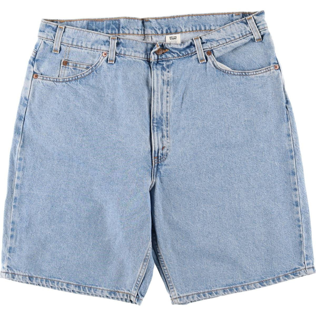 Levi's 550 Relaxed Fit Denim Shorts, Men's Size W40 cotton blue type Vintage Second Hand