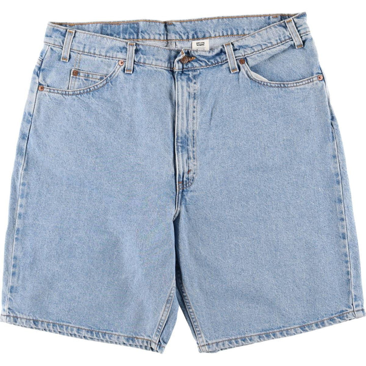 Levi's 550 Relaxed Fit Denim Shorts, Men's Size W40 cotton blue type Vintage Second Hand