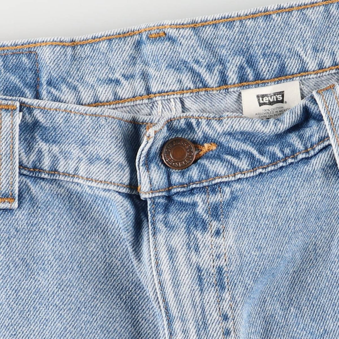 Levi's 550 Relaxed Fit Denim Shorts, Men's Size W40 cotton blue type Vintage Second Hand