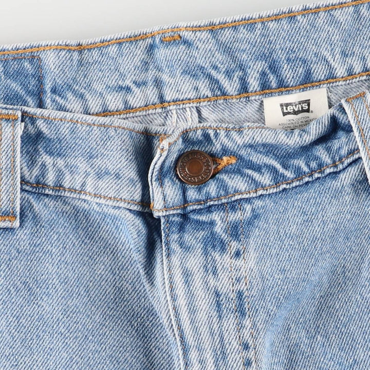 Levi's 550 Relaxed Fit Denim Shorts, Men's Size W40 cotton blue type Vintage Second Hand