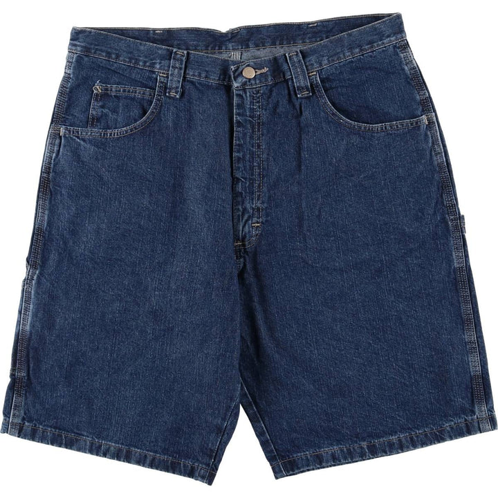 2000'S Wrangler Carpenter Denim Painter Shorts, Men's, Size W37 cotton blue type Vintage Second Hand