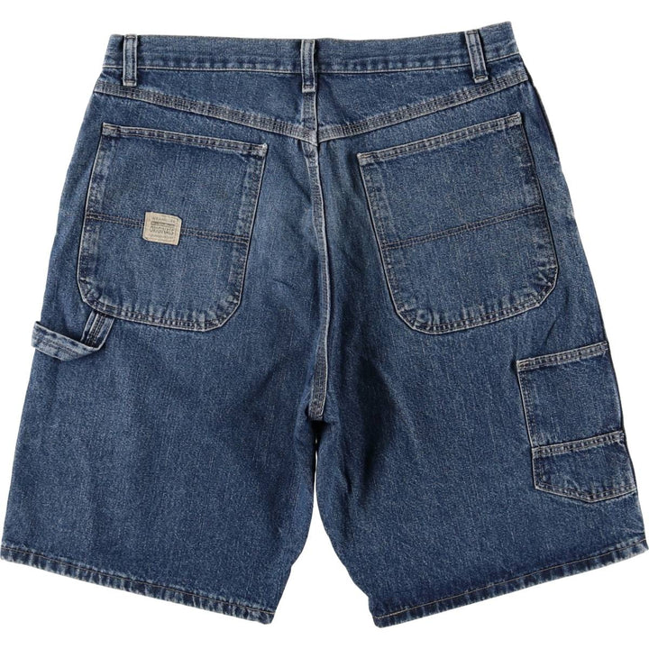 Wrangler Denim Painter Shorts, Men's, W34 equivalent cotton navy blue type Vintage Second Hand