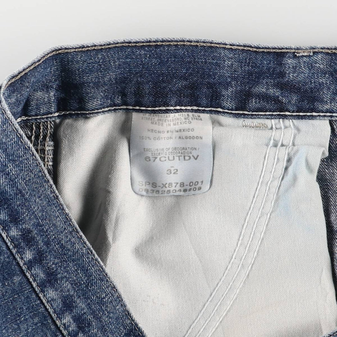 Wrangler Denim Painter Shorts, Men's, W34 equivalent cotton navy blue type Vintage Second Hand