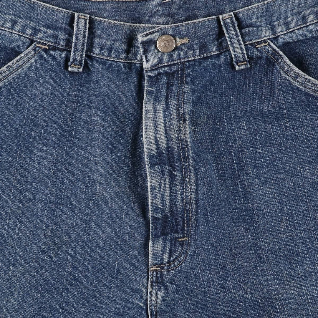 Wrangler Denim Painter Shorts, Men's, W34 equivalent cotton navy blue type Vintage Second Hand