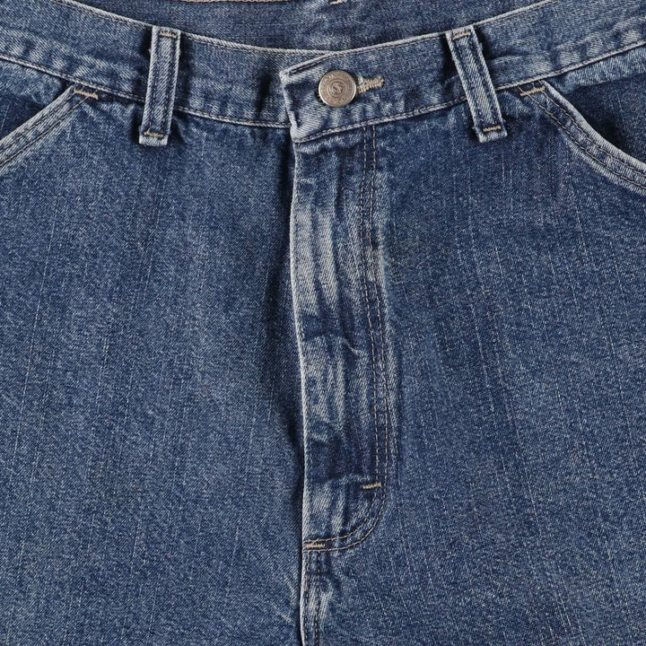 Wrangler Denim Painter Shorts, Men's, W34 equivalent cotton navy blue type Vintage Second Hand