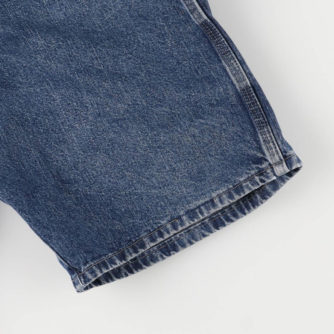 Wrangler Denim Painter Shorts, Men's, W34 equivalent cotton navy blue type Vintage Second Hand
