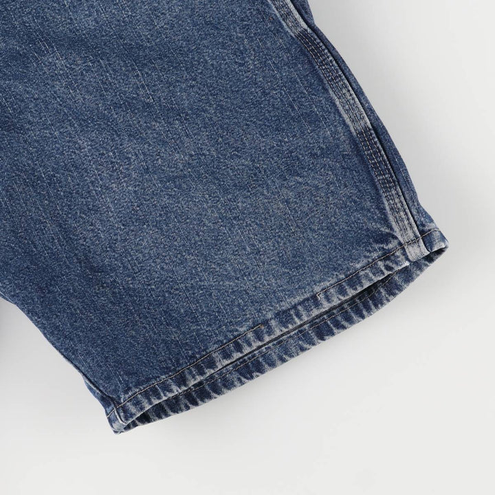 Wrangler Denim Painter Shorts, Men's, W34 equivalent cotton navy blue type Vintage Second Hand