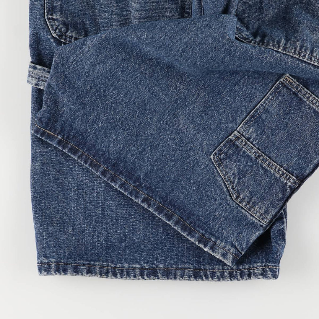 Wrangler Denim Painter Shorts, Men's, W34 equivalent cotton navy blue type Vintage Second Hand
