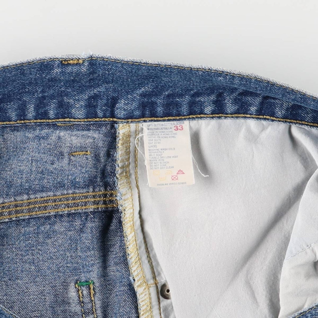 Vintage 90'S Tommy Hilfiger denim painter shorts, men's size W35. cotton navy blue type Vintage Second Hand