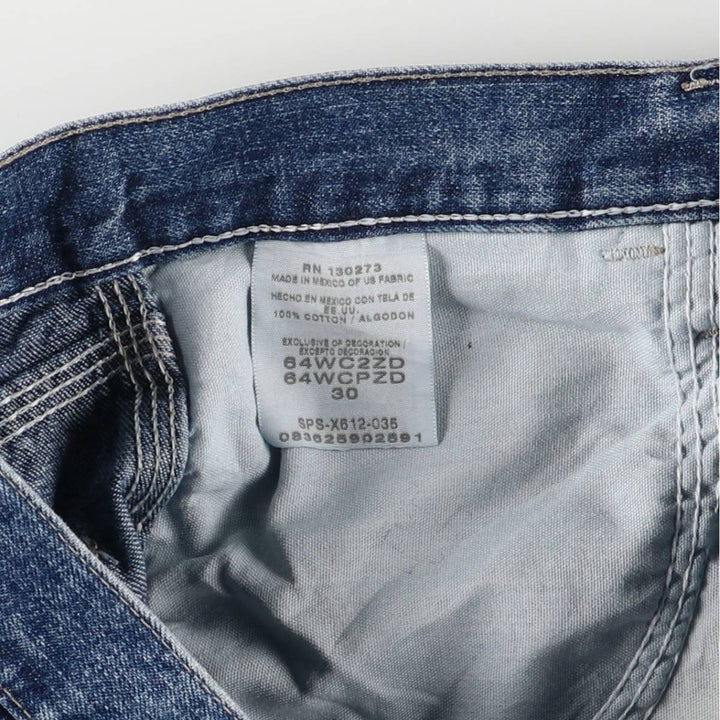 Wrangler HERO Denim Painter Shorts, Men's, Size W31 cotton navy blue type Vintage Second Hand