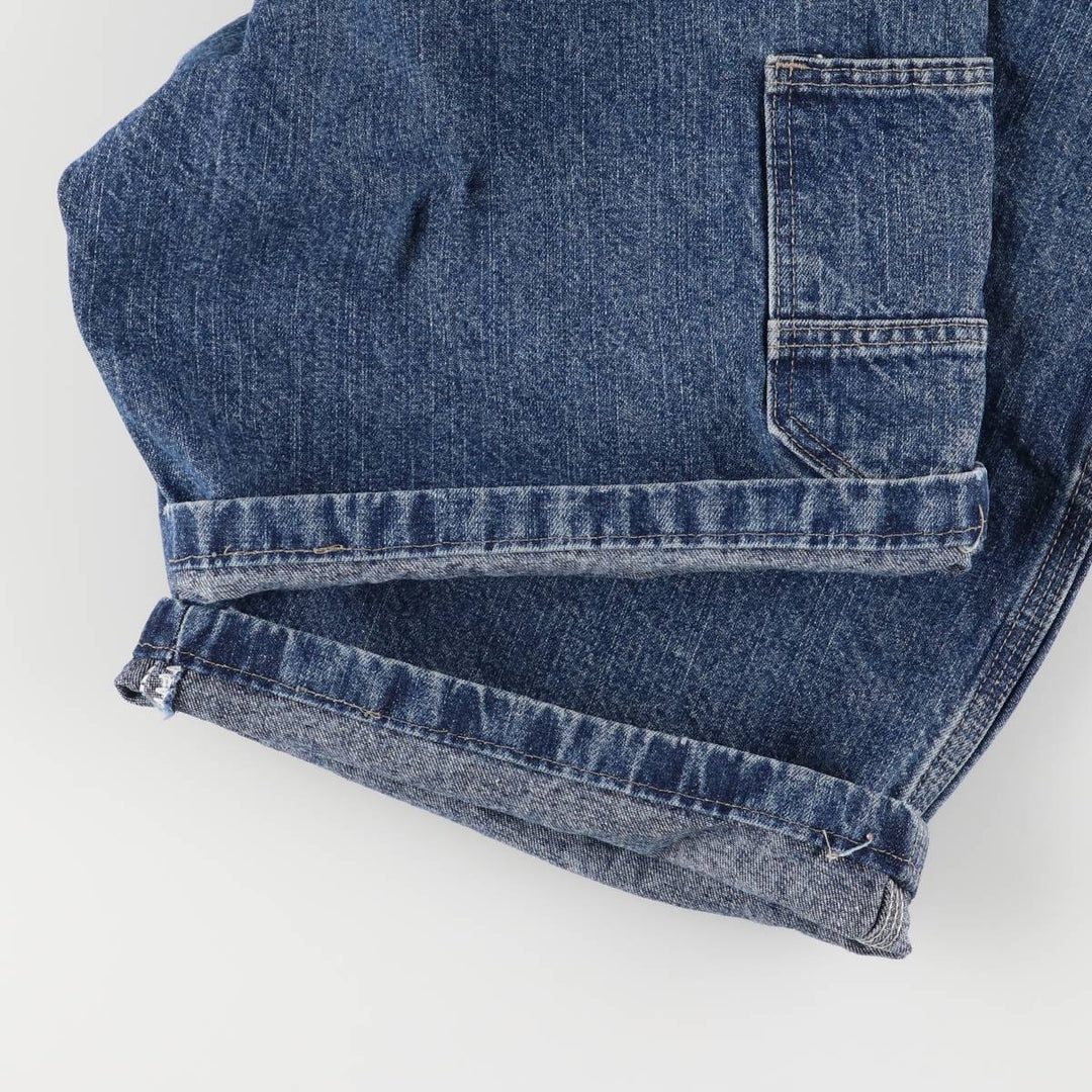 Wrangler HERO Denim Painter Shorts, Men's, Size W31 cotton navy blue type Vintage Second Hand