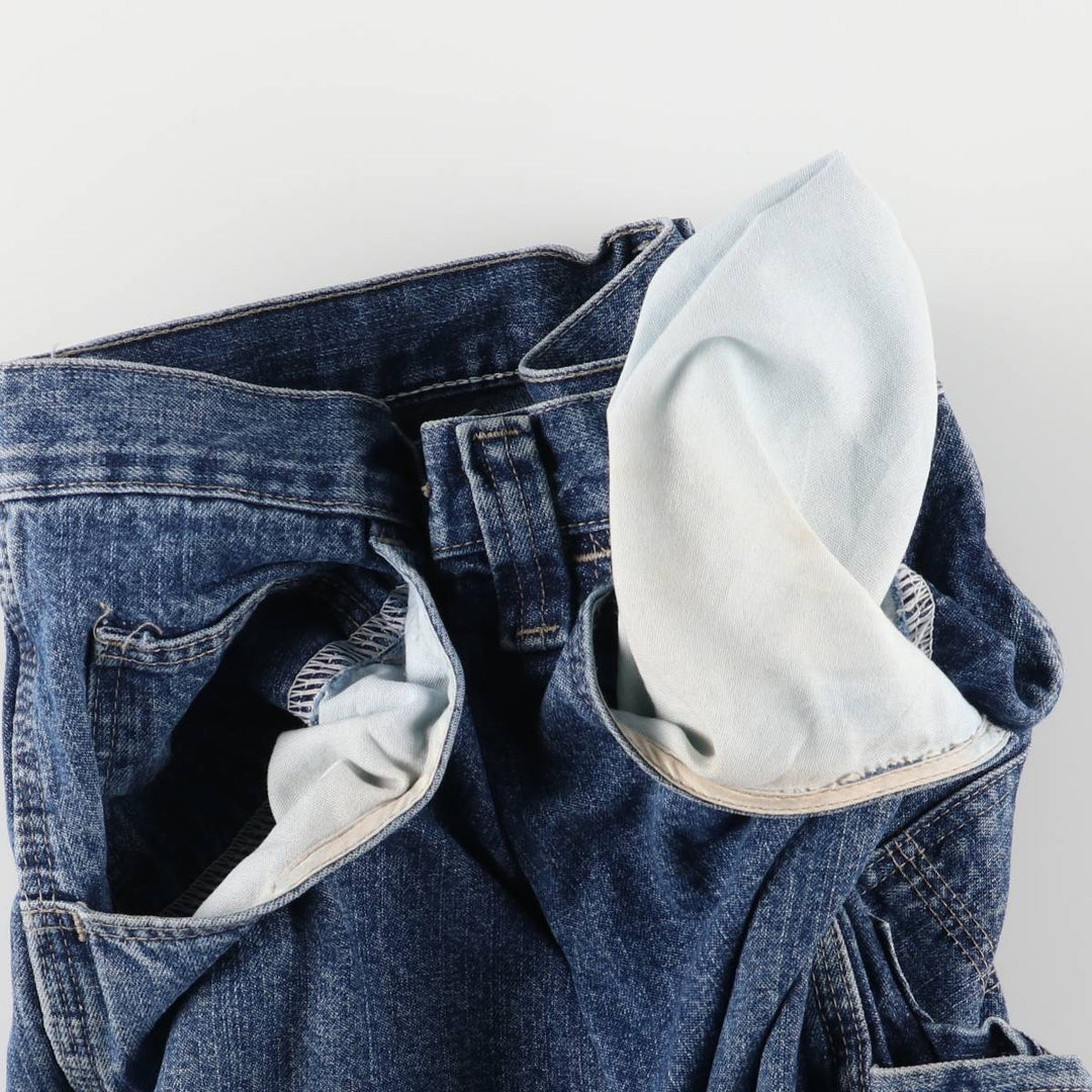 Wrangler HERO Denim Painter Shorts, Men's, Size W31 cotton navy blue type Vintage Second Hand