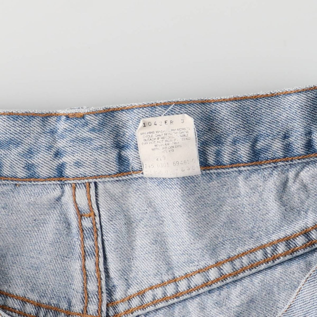 Levi's 550 Relaxed Fit Denim Shorts, Men's Size 33 (approx.) cotton navy blue type Vintage Second Hand