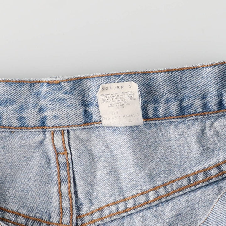 Levi's 550 Relaxed Fit Denim Shorts, Men's Size 33 (approx.) cotton navy blue type Vintage Second Hand