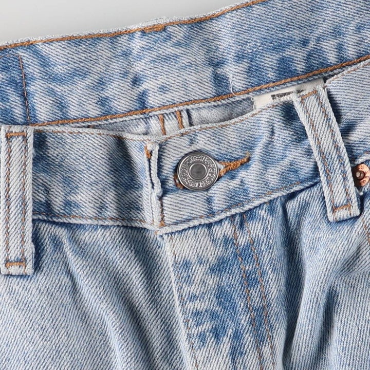 Levi's 550 Relaxed Fit Denim Shorts, Men's Size 33 (approx.) cotton navy blue type Vintage Second Hand