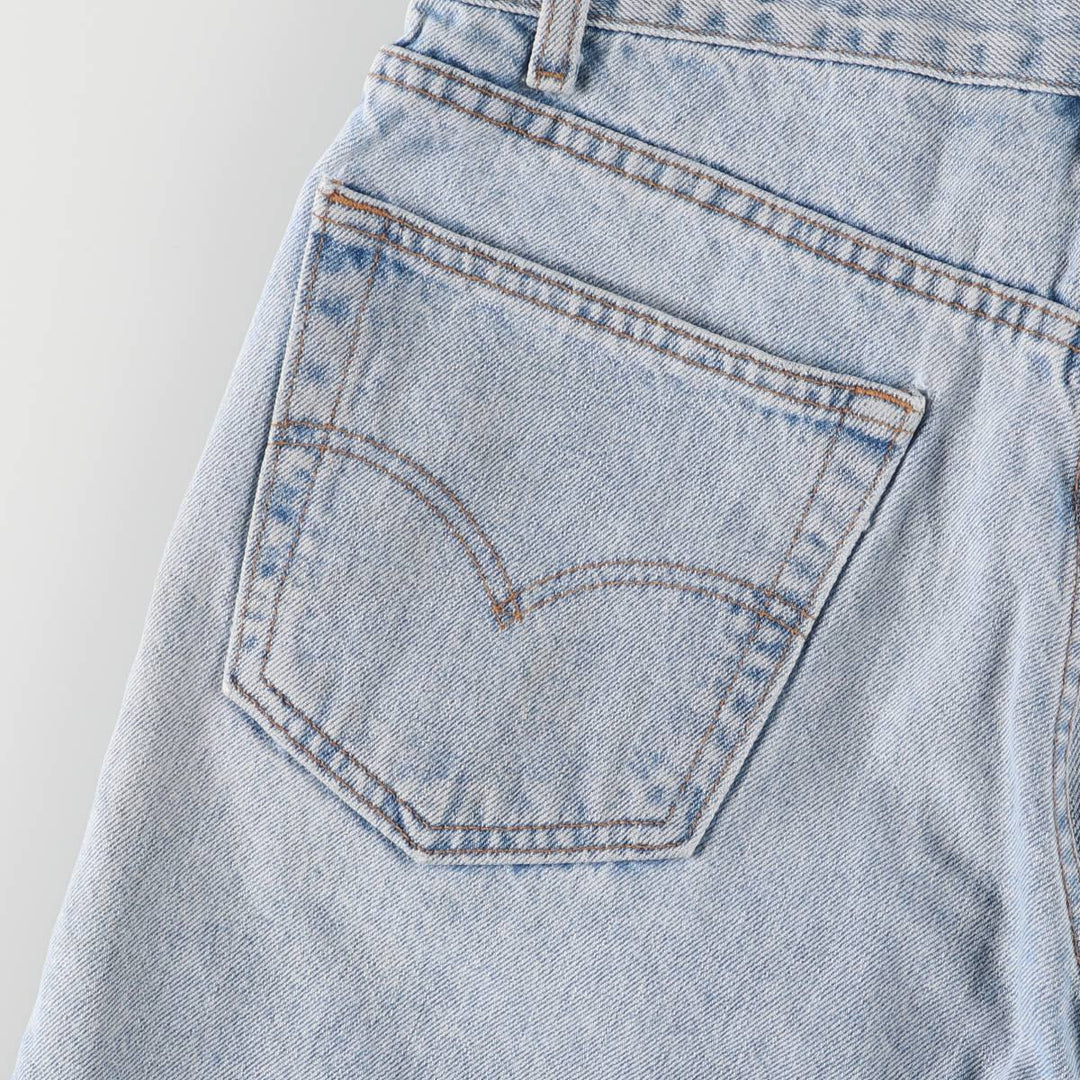 Levi's 550 Relaxed Fit Denim Shorts, Men's Size 33 (approx.) cotton navy blue type Vintage Second Hand