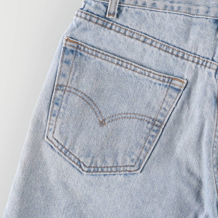 Levi's 550 Relaxed Fit Denim Shorts, Men's Size 33 (approx.) cotton navy blue type Vintage Second Hand