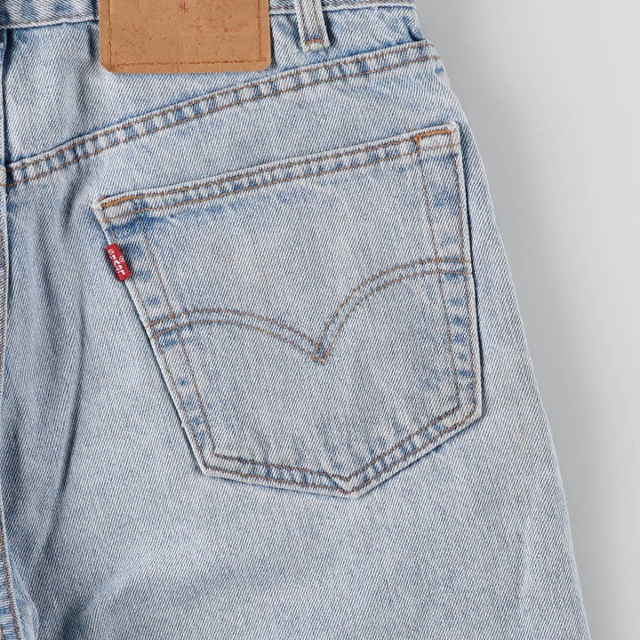 Levi's 550 Relaxed Fit Denim Shorts, Men's Size 33 (approx.) cotton navy blue type Vintage Second Hand